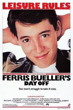 Ferris Bueller's Day Off movie poster.