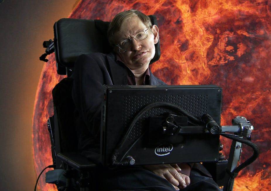 Steven Hawking.