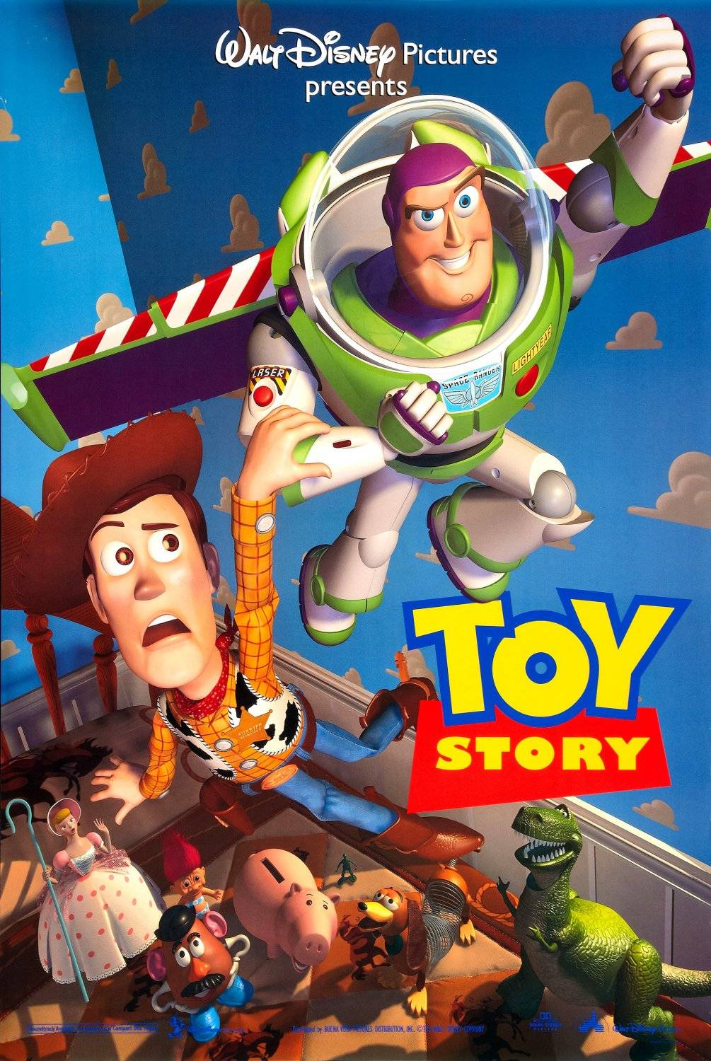 Toy Story movie poster.