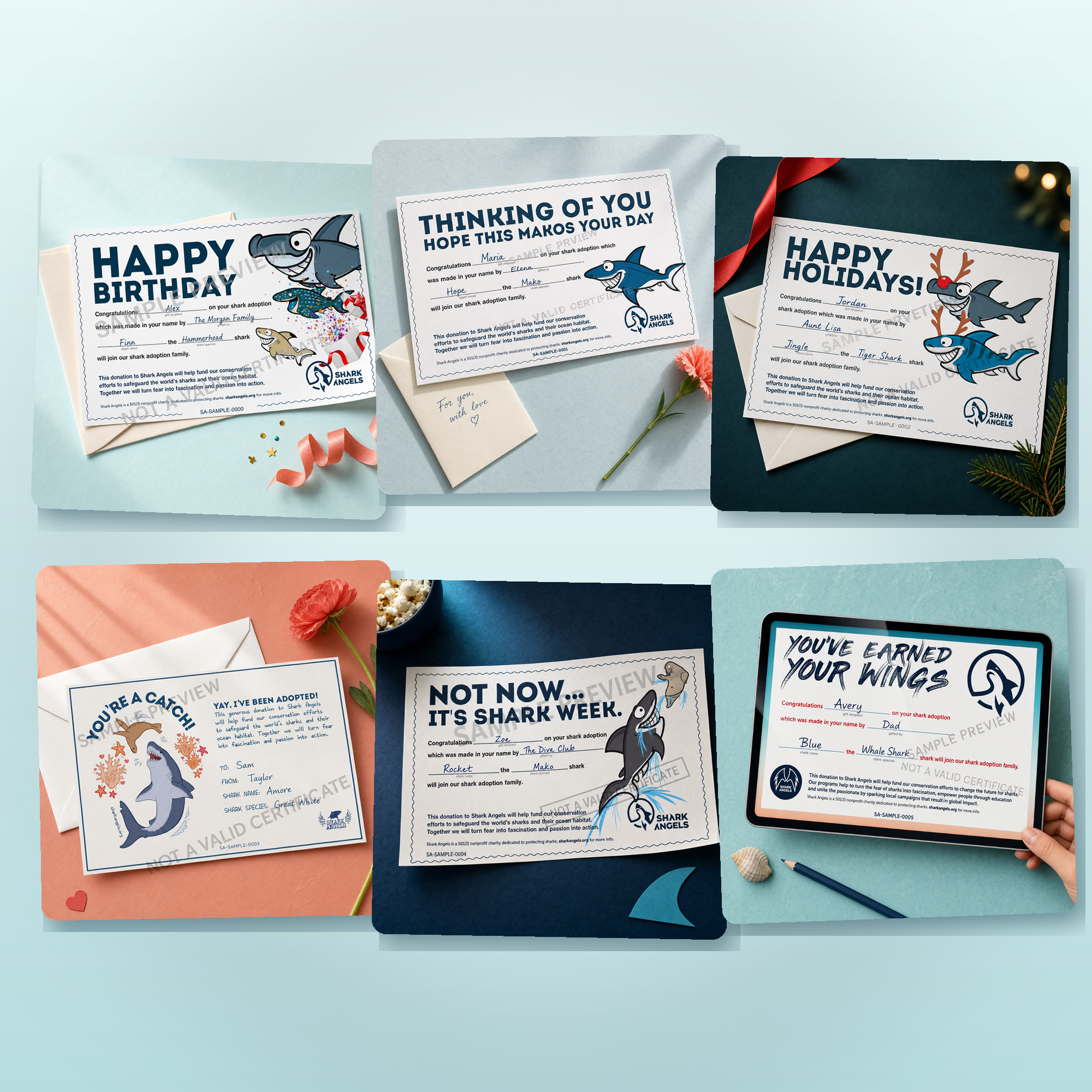 Virtual Shark Adoptions by Shark Angels