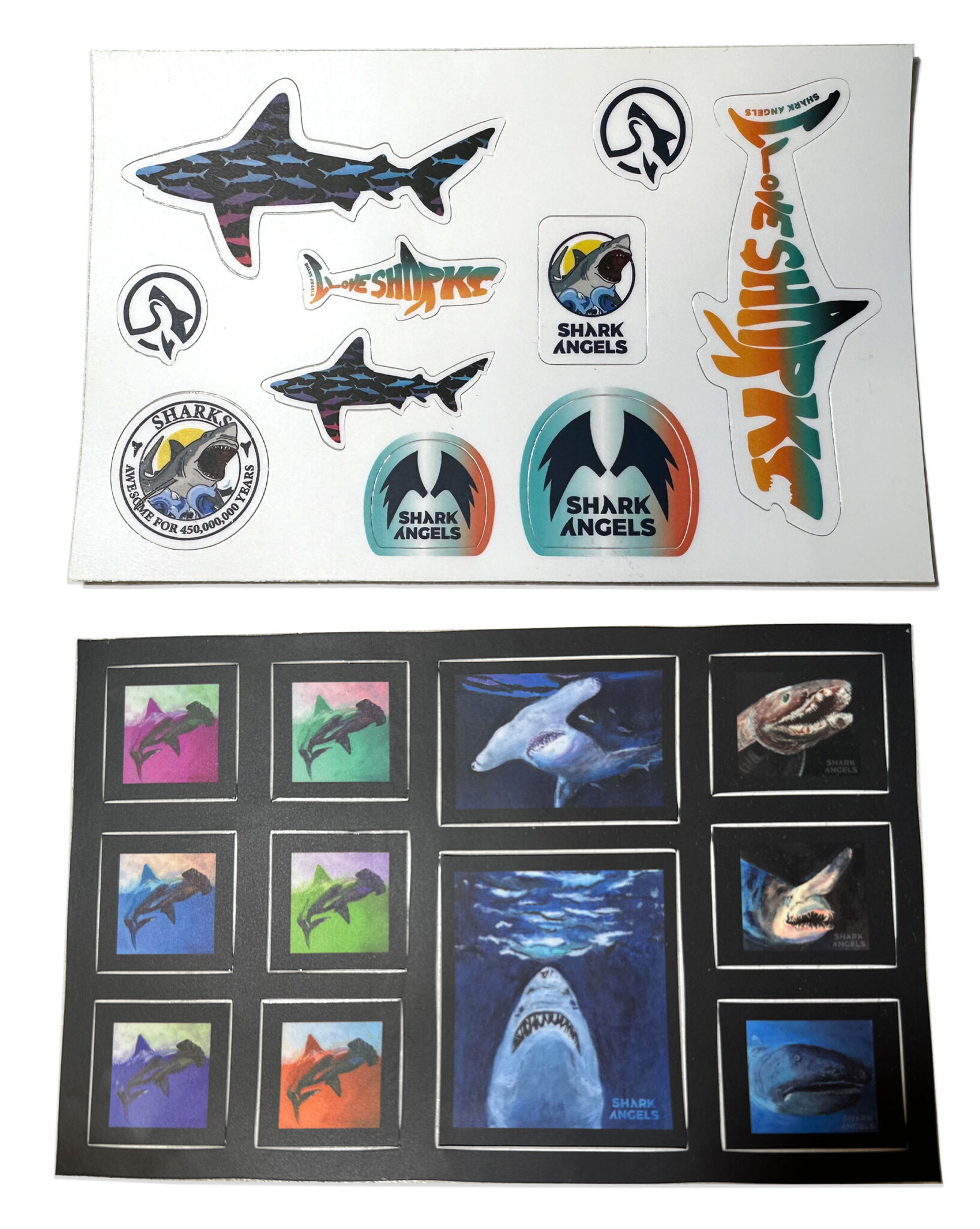How Sticker For Presentation Shark Stickers | Official Shark Angels Sticker Sheets