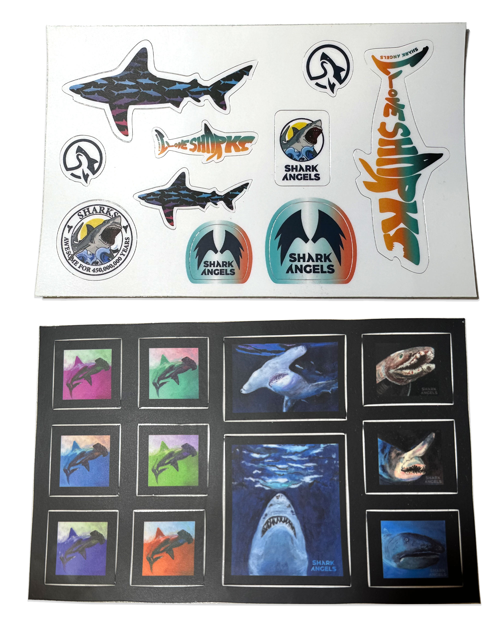 Shark Angels Shark Sticker Sheets